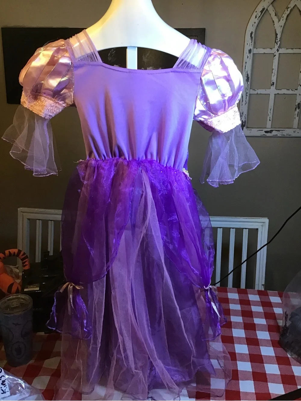 Disney store Princess Rapunzel costume dress size small 5/6